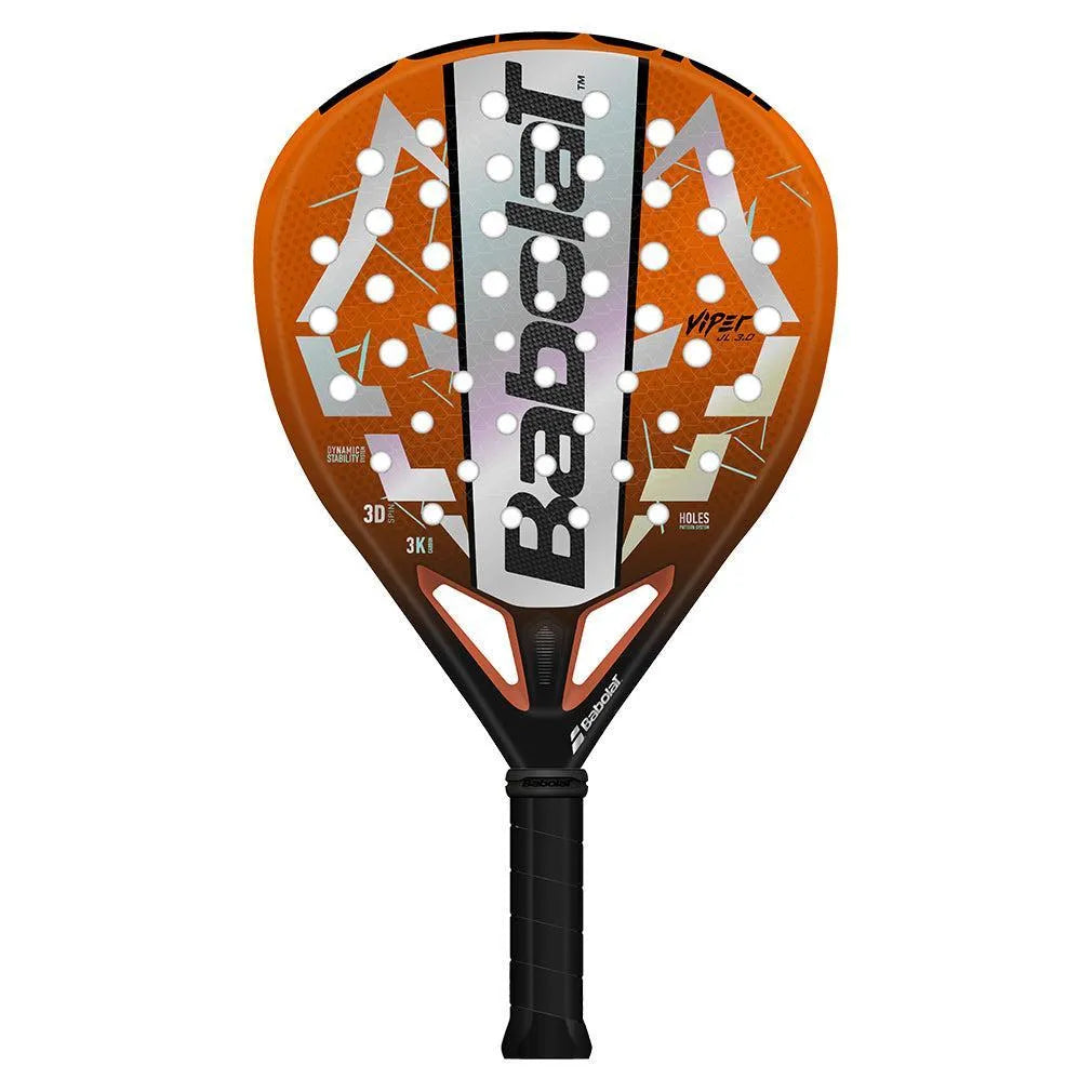 Viper Juan Lebron 2.6 Padel Racquet-Padel Racquets-Babolat-B150174-100-1-1-[Sku]-Tennis Express
