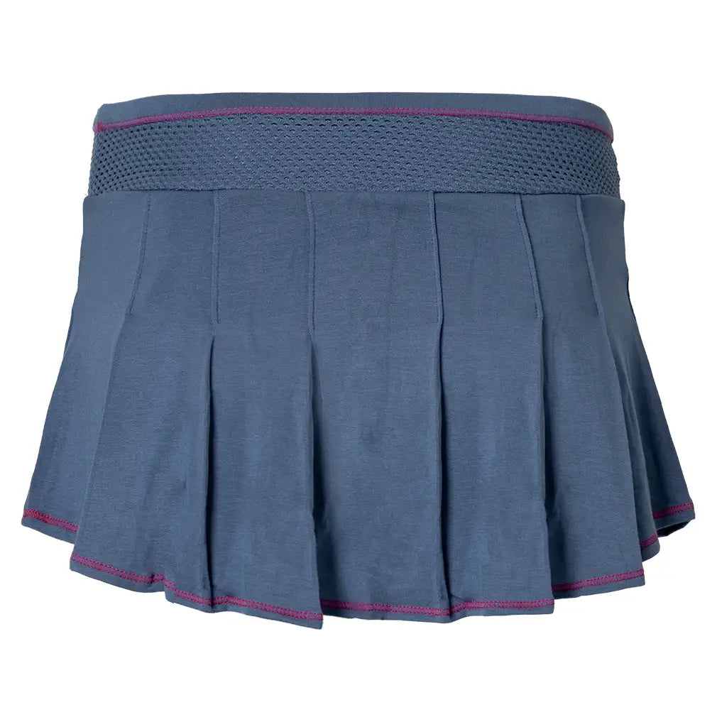 Girls' Chill Day Tennis Skort Steel Blue,Apparel,Lucky In Love,,,Tennis Express,B178-445-2