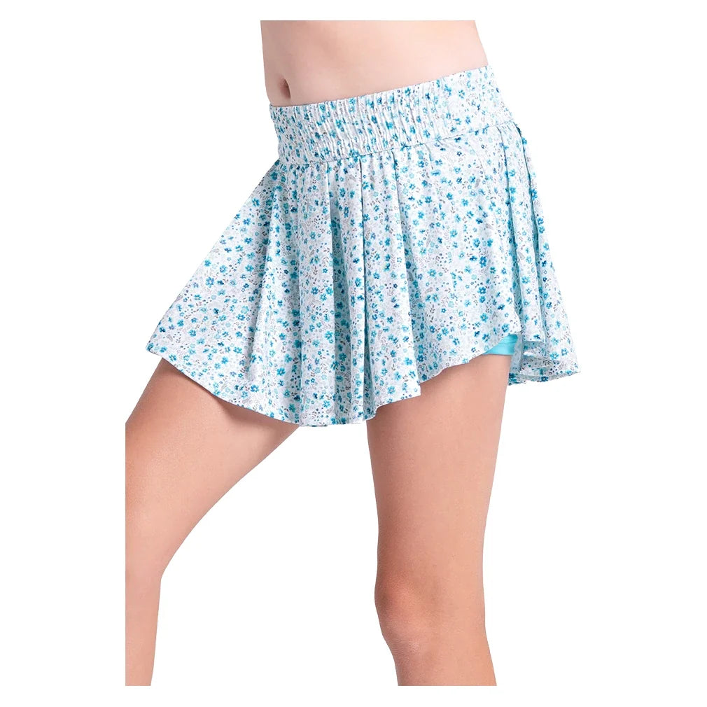 Girls' Printed Tennis Skort,Apparel,Lucky In Love,,,Tennis Express,B183-51G955-3