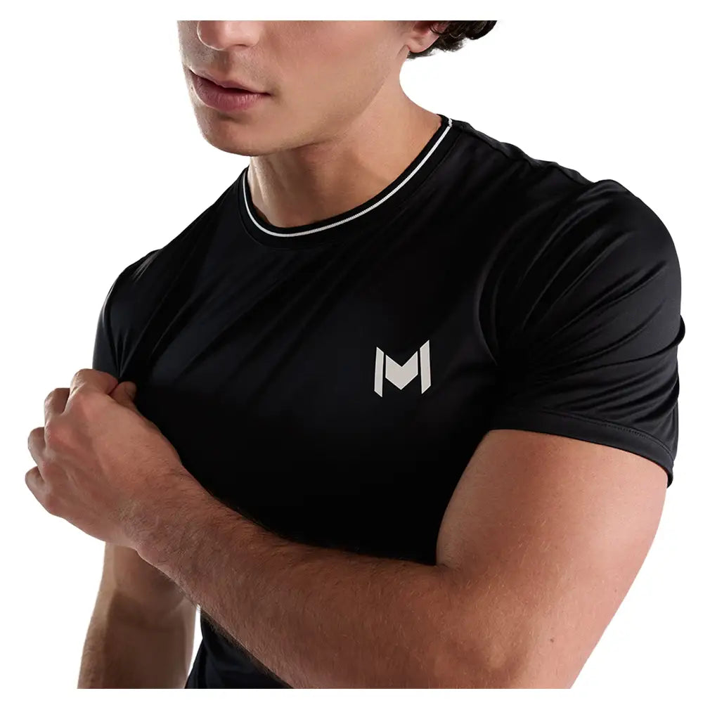 Men's Tech Tennis T-Shirt-Apparel-Mouratoglou-B2BMCMPO1-b-6-Tennis Express