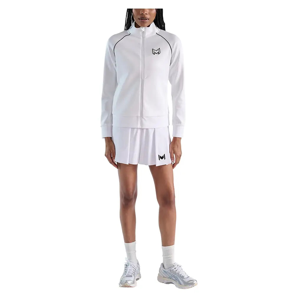 Women's Tennis Track Jacket-Apparel-Mouratoglou-B2BMCWSW1-w-5-Tennis Express