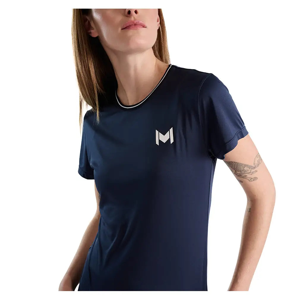 Women's Tech Tennis T-Shirt-Apparel-Mouratoglou-B2BMCWTS1-n-3-Tennis Express