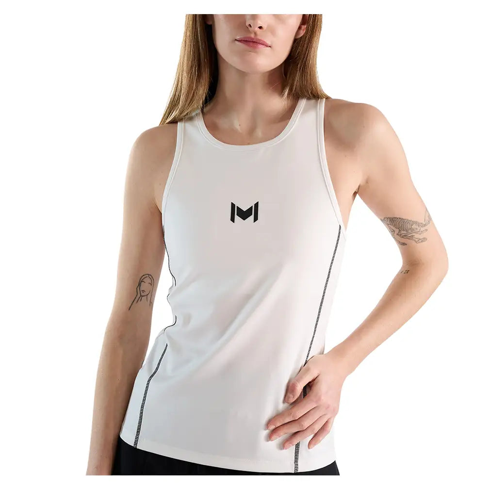 Women's Tennis Tank Top-Apparel-Mouratoglou-B2BMCWTS1-w-3-Tennis Express