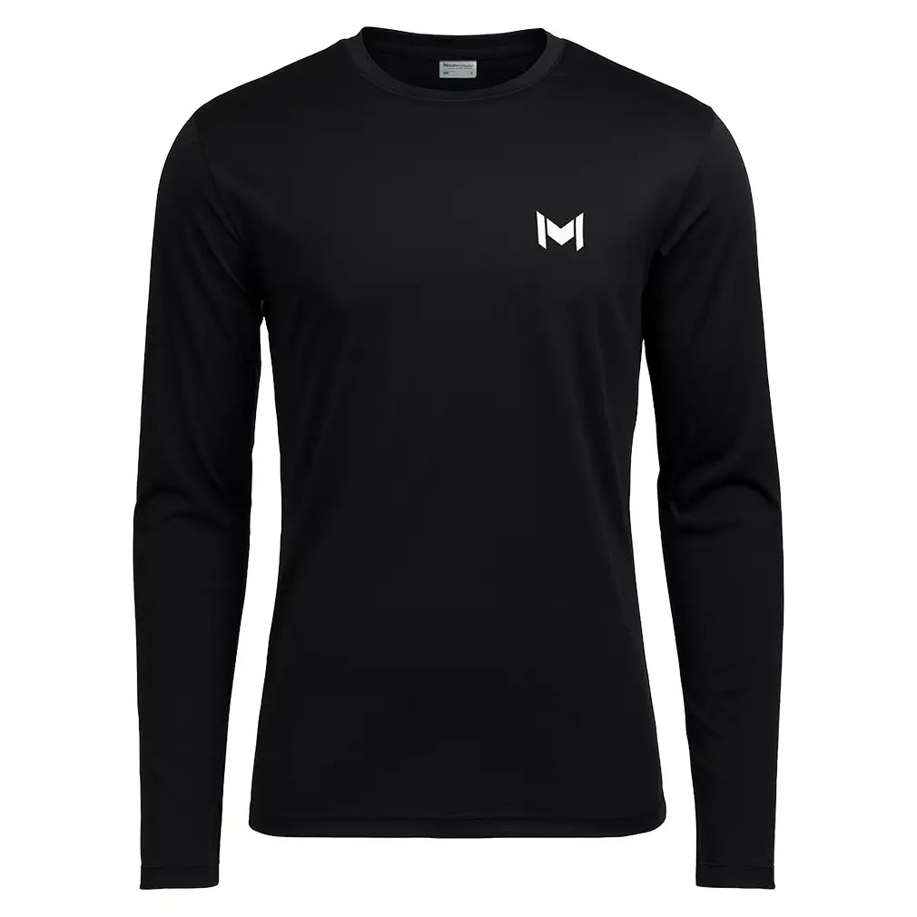 Men's Long-Sleeve Tennis T-Shirt-Apparel-Mouratoglou-B2BMOURTS5-b-1-Tennis Express