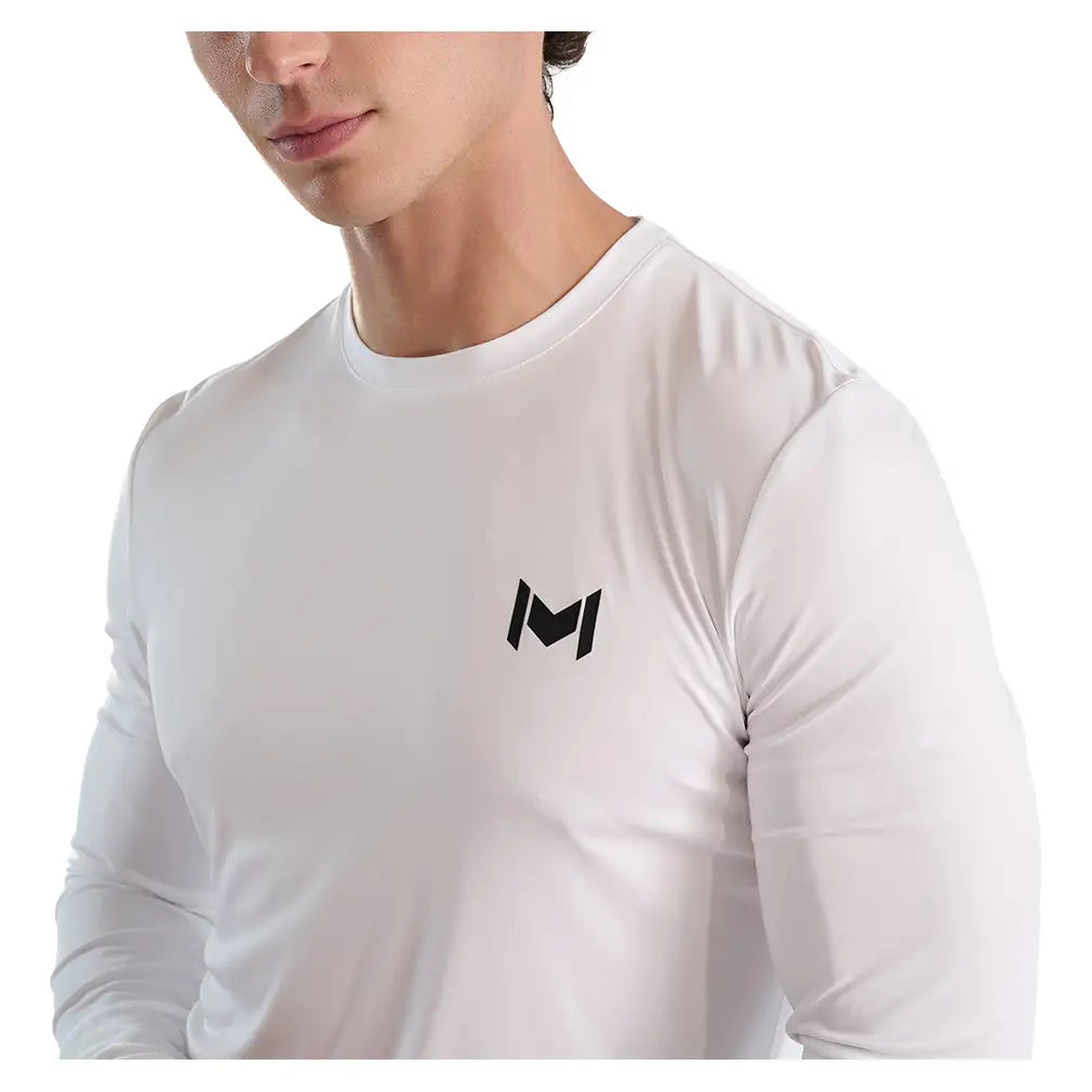 Men's Long-Sleeve Tennis T-Shirt-Apparel-Mouratoglou-B2BMOURTS5-w-6-Tennis Express