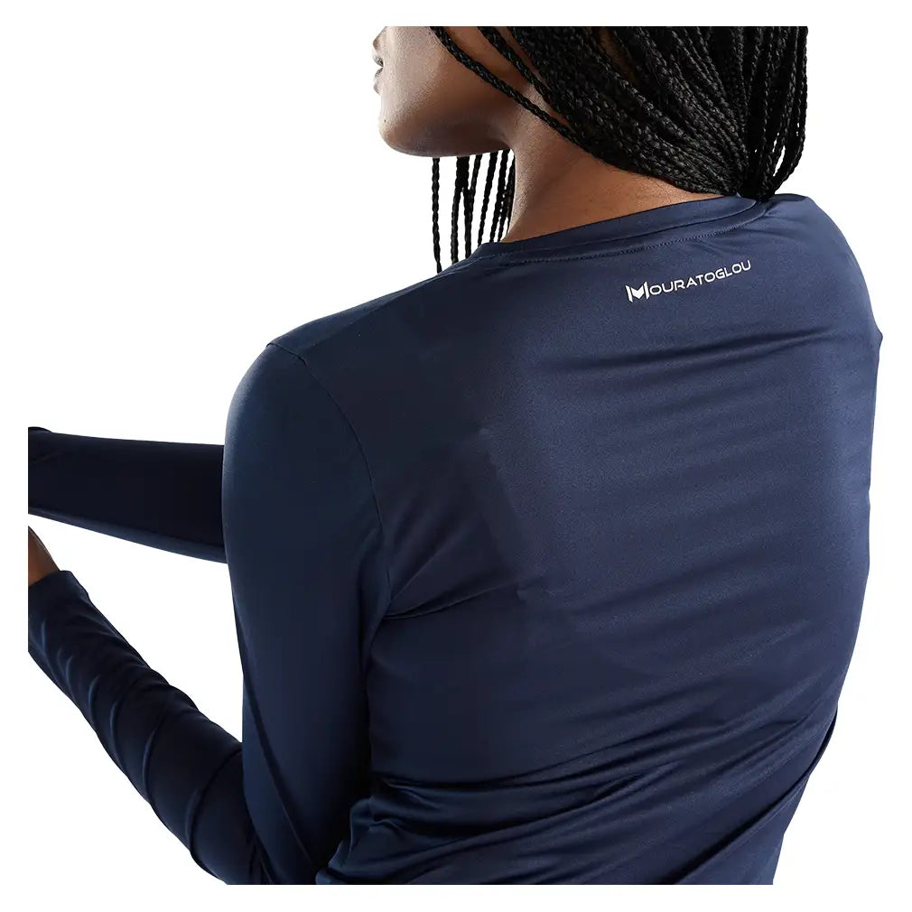 Women's Long-Sleeve Tennis T-Shirt-Apparel-Mouratoglou-B2BMOWTS2-n-6-Tennis Express