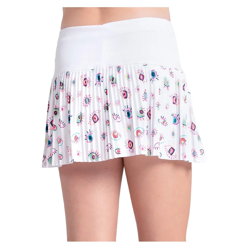 Girls' Pleated Printed Tennis Skort,Apparel,Lucky In Love,,,Tennis Express,B99-50G955-2