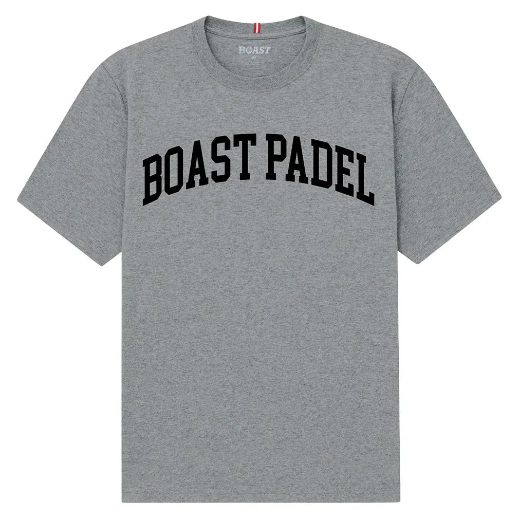 Men's Boast Padel Tee Heather Grey,Apparel,Boast,050 Heather Grey,S,Tennis Express,BM6TP120