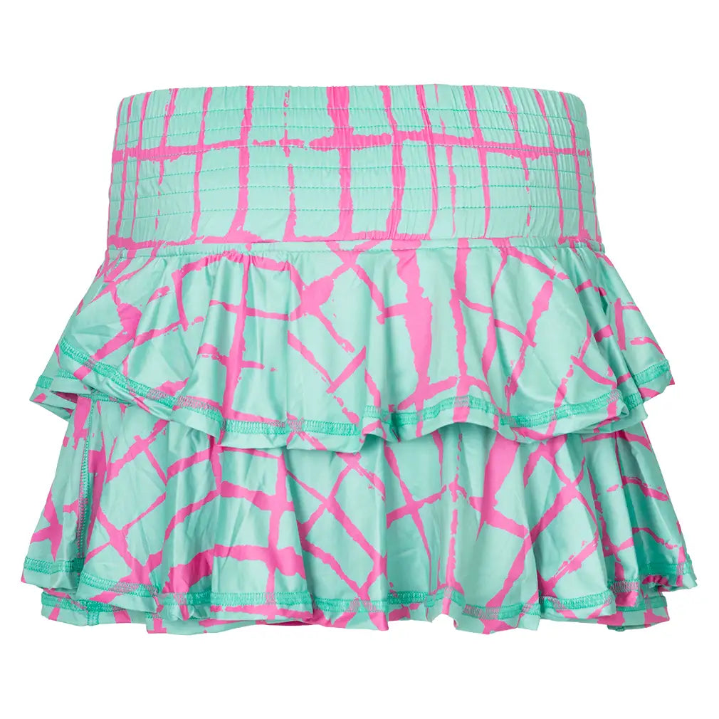 Women's Brittany Tennis Skort Mint Geo-Apparel-Bubble-, [current_file_name-Tennis Express