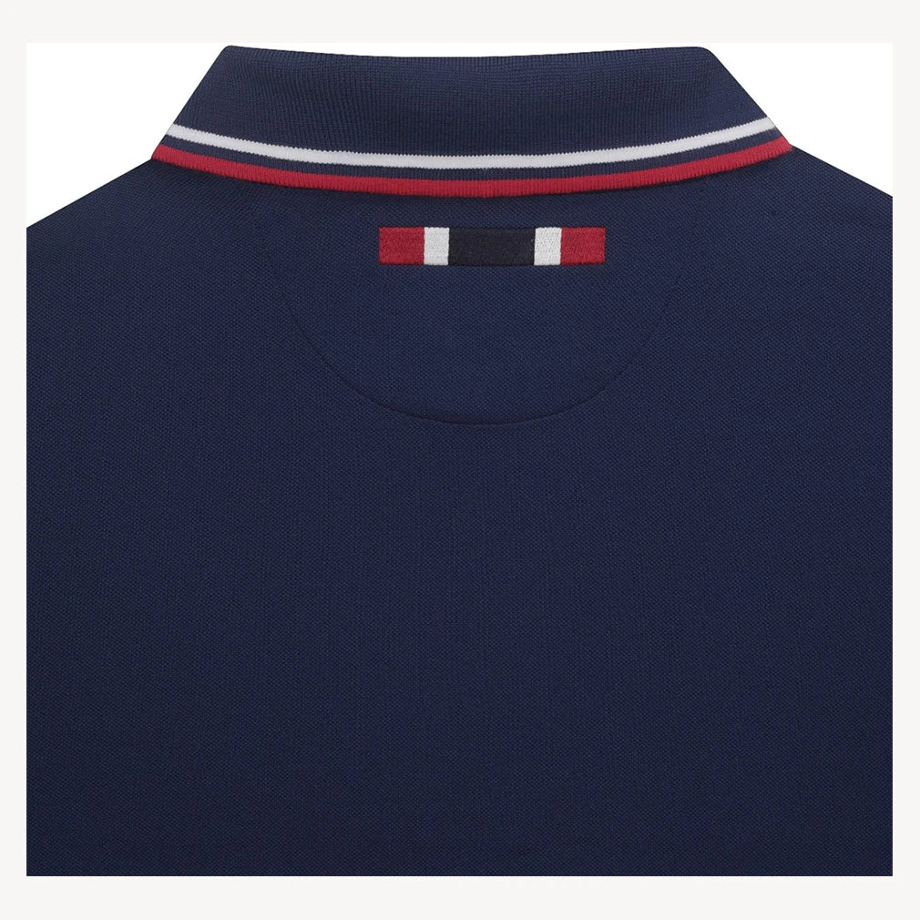 Men's BXV Performance Tennis Polo with Tipping,Apparel,Boast,,,Tennis Express,BVM13PO1-F26-Nvy2
