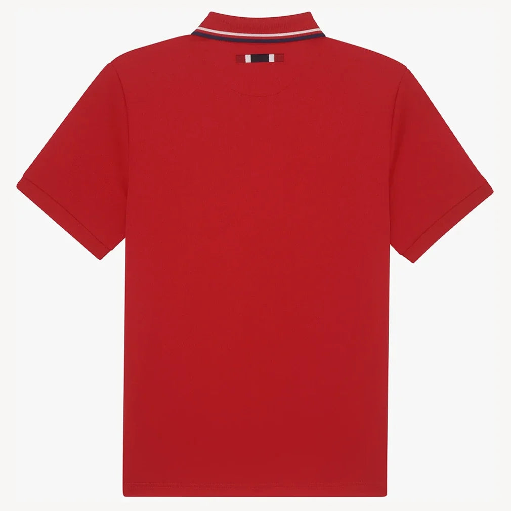 Men's BXV Performance Tennis Polo with Tipping,Apparel,Boast,,,Tennis Express,BVM13PO1-F26-Red1