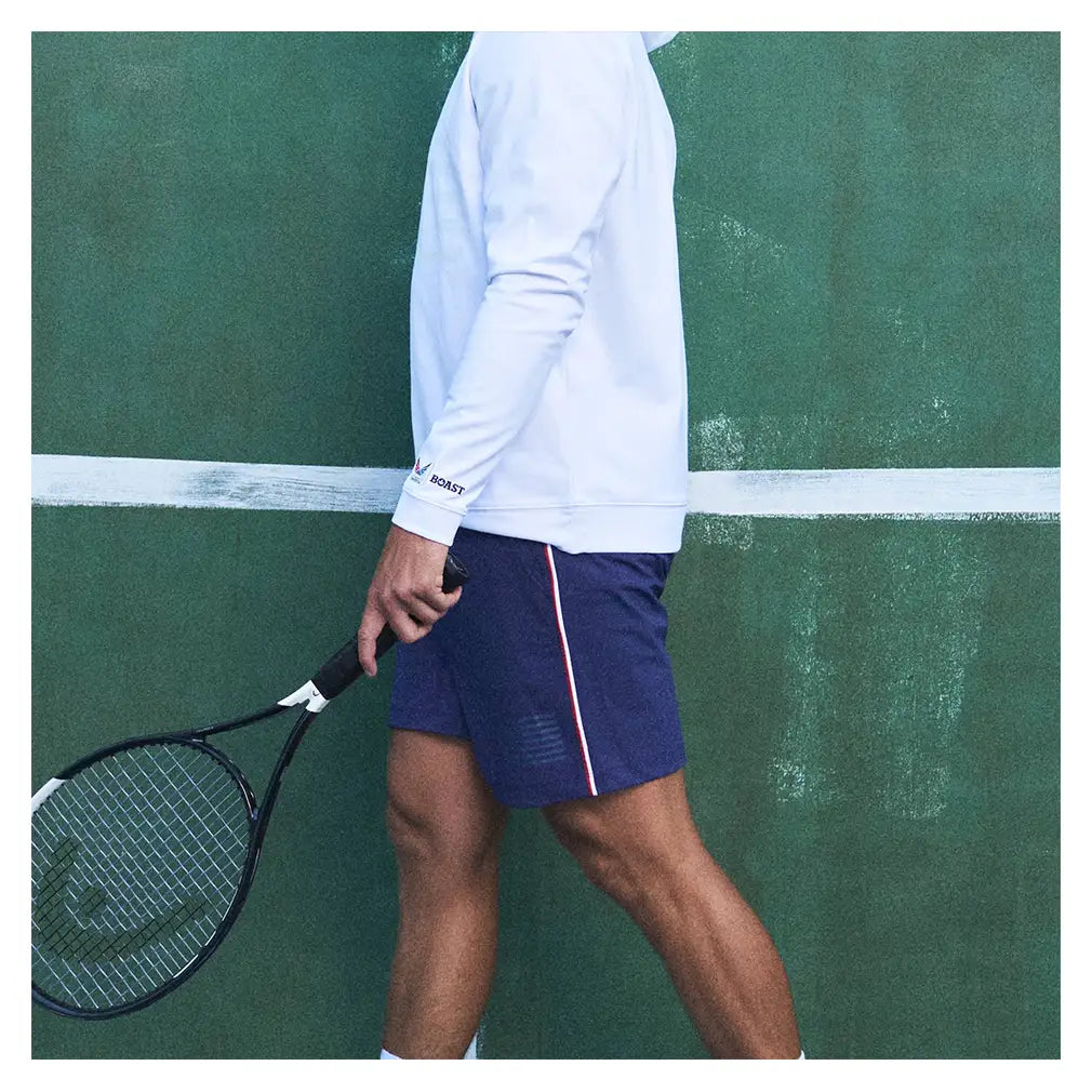 Men's BXV 7 Inch Tipped Court Tennis Short,Apparel,Boast,,,Tennis Express,BVM13SH9-F26-BL-5