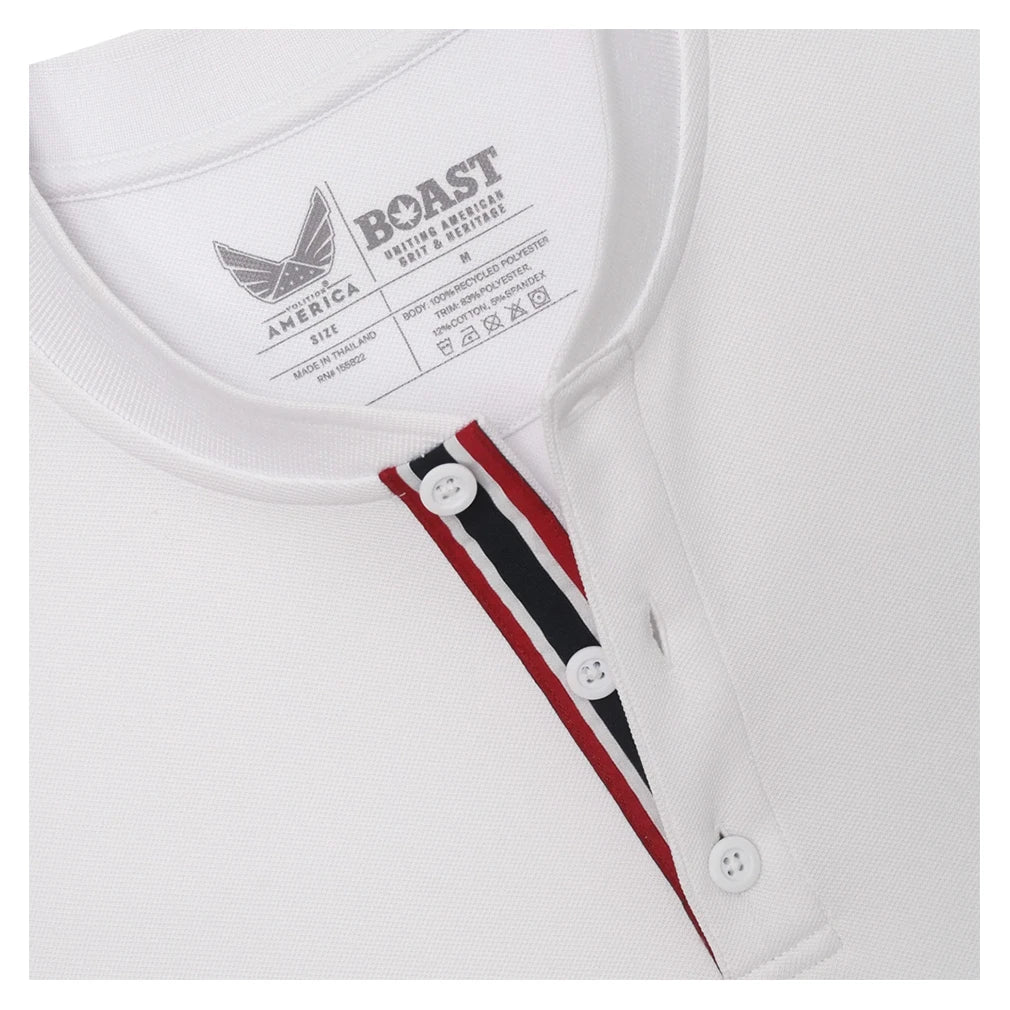 Men's BXV Short Sleeve Performance Tennis Henley,Apparel,Boast,,,Tennis Express,BVM13TP7-F26-W1