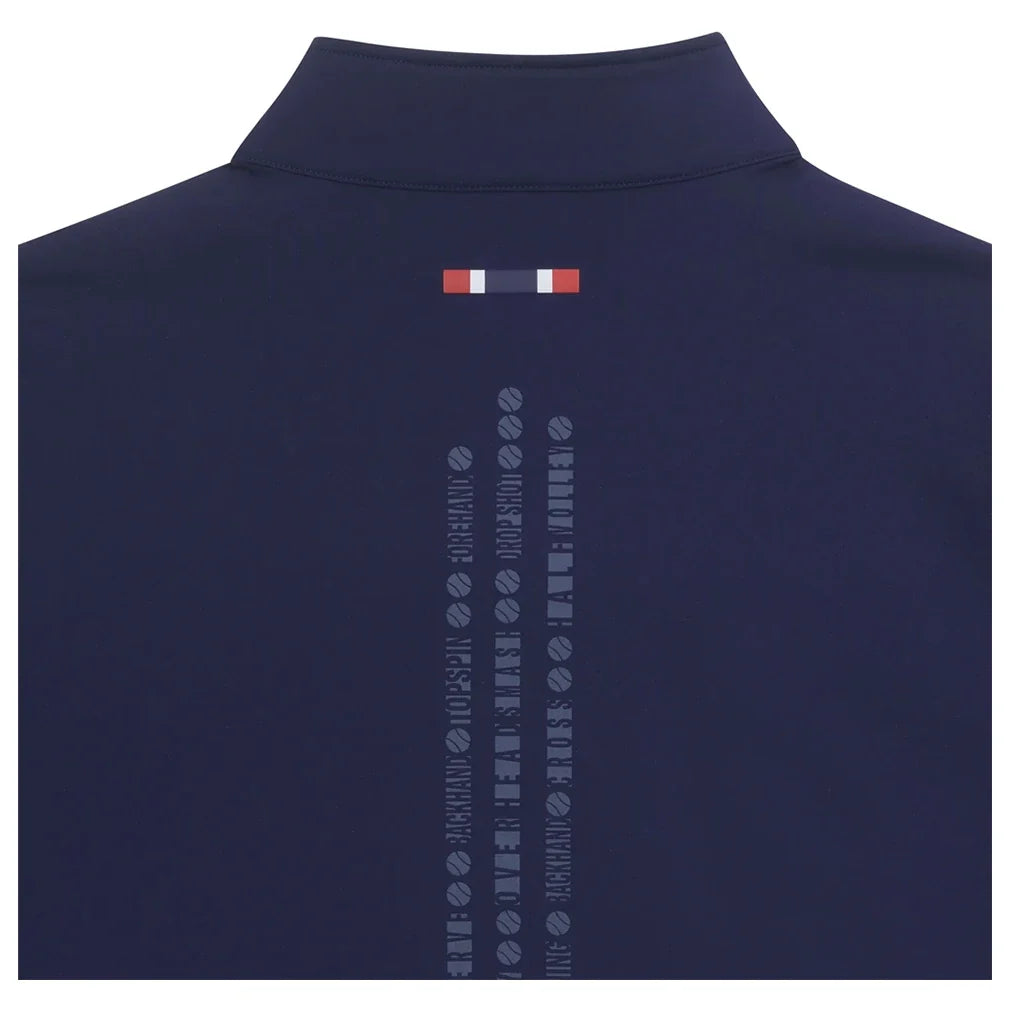 Men's BXV 1-4 Zip Tennis Pullover,Apparel,Boast,,,Tennis Express,BVM13ZP4-F26-Nvy3