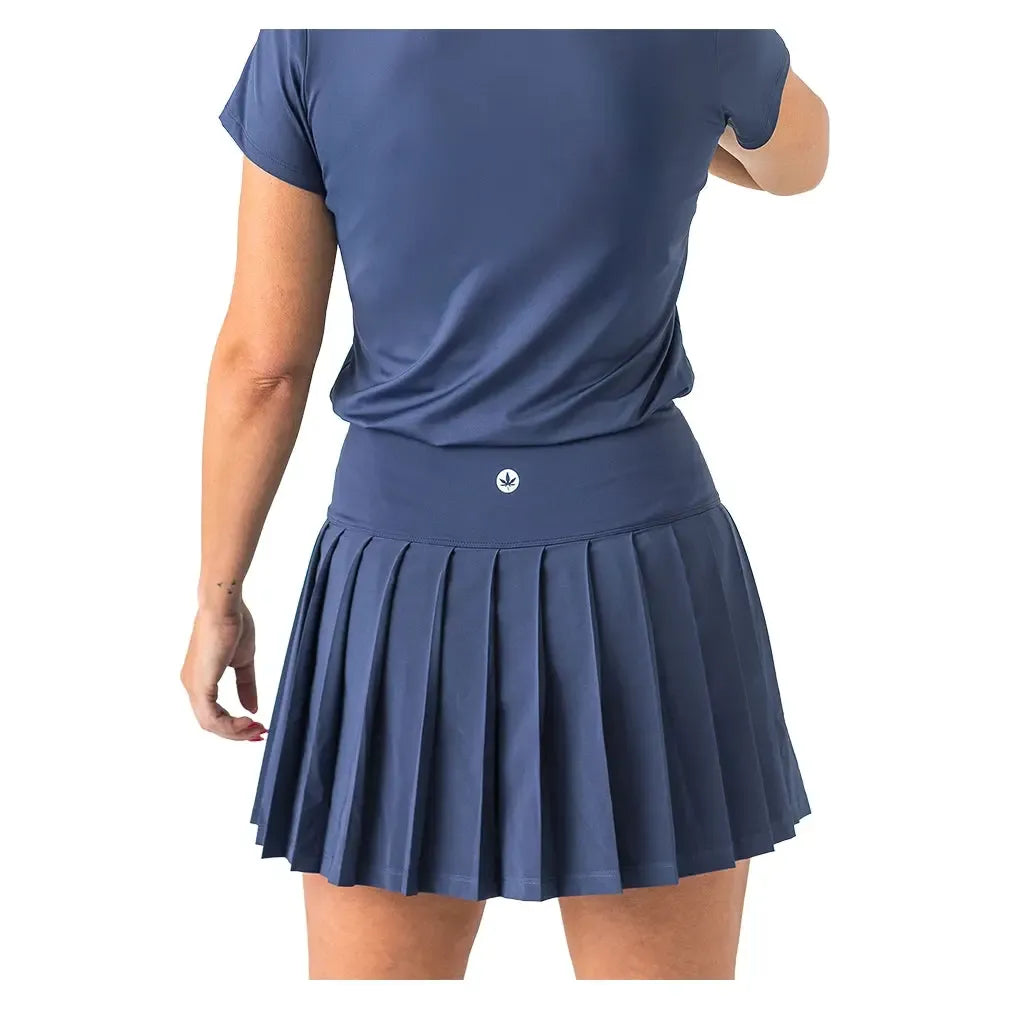 Women's High Waisted 2 in 1 Pleated Tennis Skort-Apparel-Boast-BW53091-2-Tennis Express