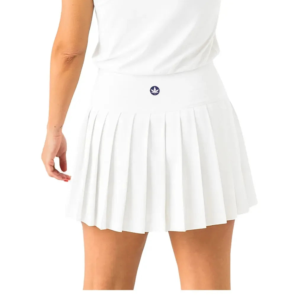 Women's High Waisted 2 in 1 Pleated Tennis Skort-Apparel-Boast-BW53091-W2-Tennis Express