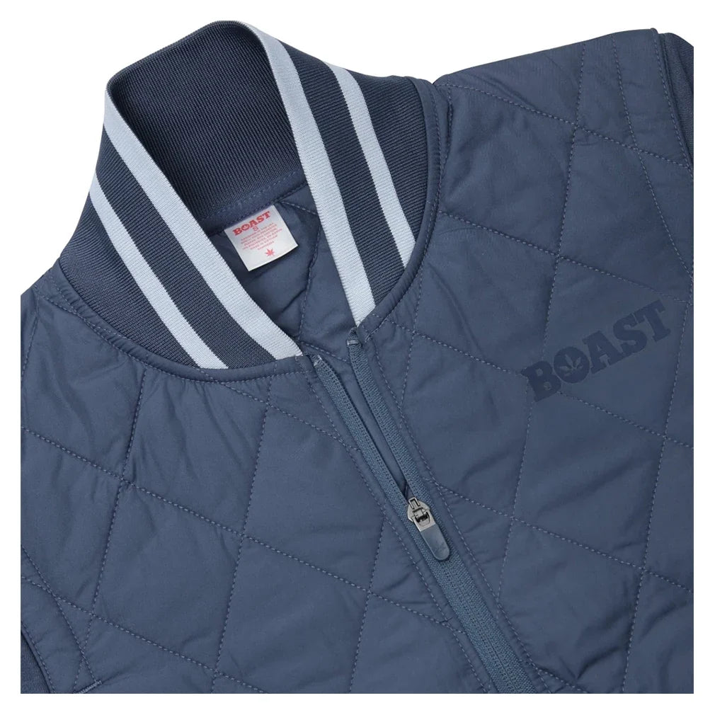 Women's Quilted Varsity Tennis Bomber Jacket-Apparel-Boast-BW54071-1-Tennis Express