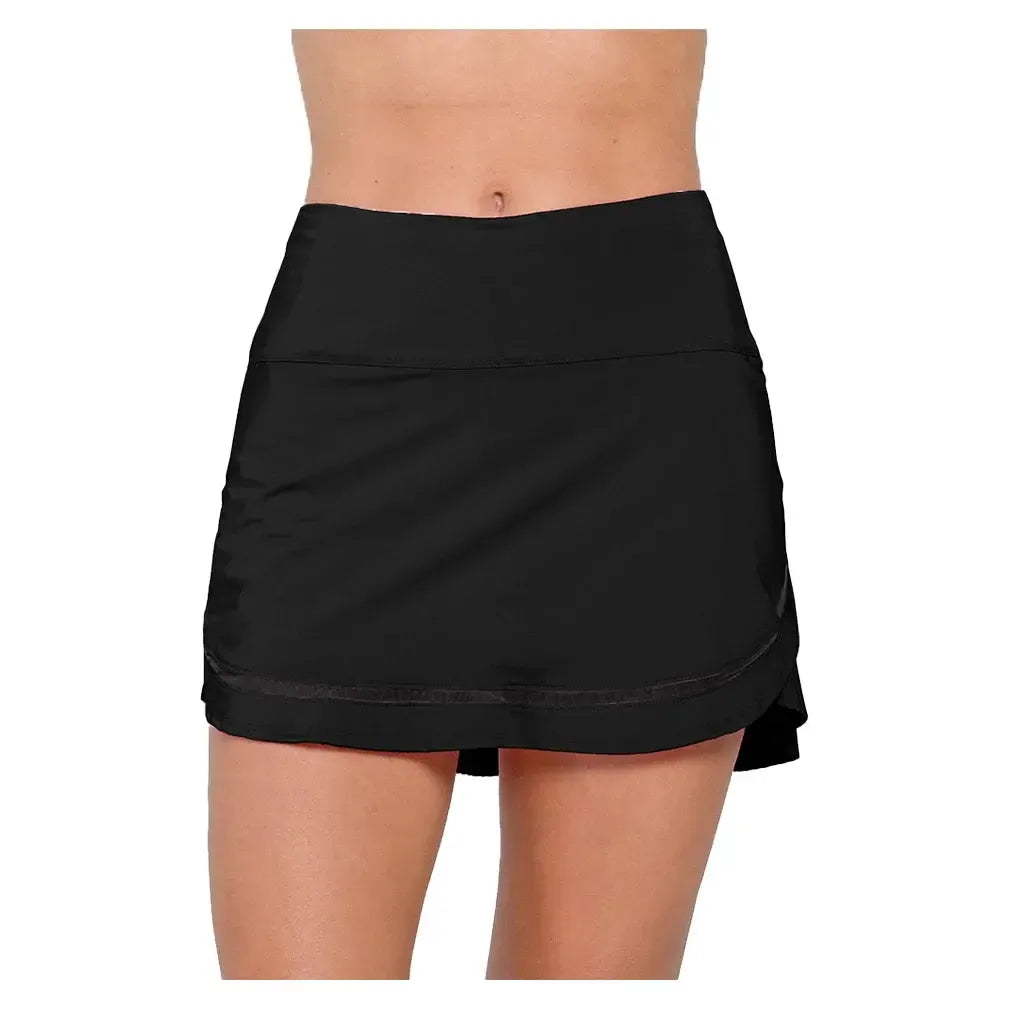 Women's LUV Revive 14 Inch Tennis Skort-Apparel-Lucky In Love-CB711-S25-B-Tennis Express