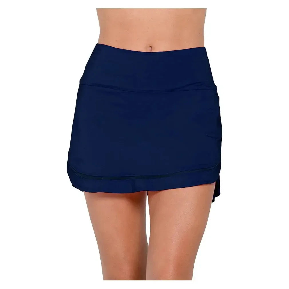 Women's LUV Revive 14 Inch Tennis Skort-Apparel-Lucky In Love-CB711-S25-N-Tennis Express