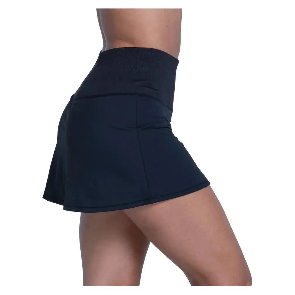Women's Baseline Tennis Skort-Apparel-Lucky In Love-CB716-140-Tennis Express