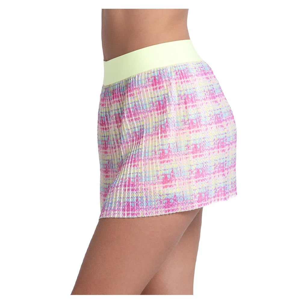 Women's Pleated Tennis Skort Multicolor,Apparel,Lucky In Love,,,Tennis Express,CB798-17G955-1