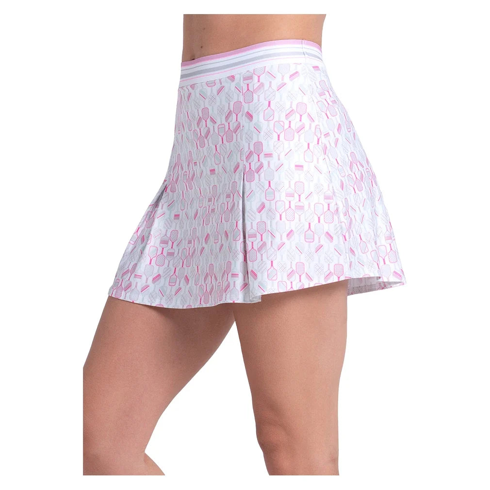 Women's Woven Paddle Pickleball Skort Paris Pink,Apparel,Lucky In Love,,,Tennis Express,CB828-40F679-3