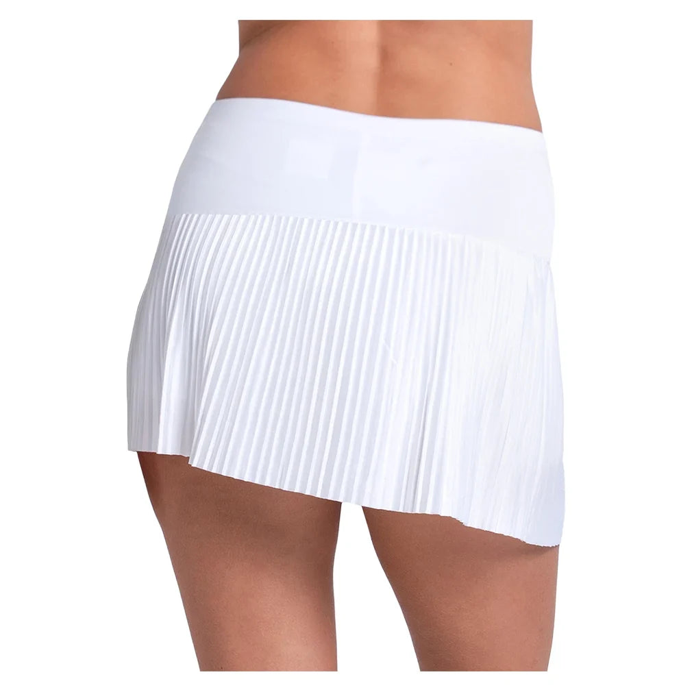 Women's Tempo Pleated Tennis Skort-Apparel-Lucky In Love-CB835-110-2-Tennis Express
