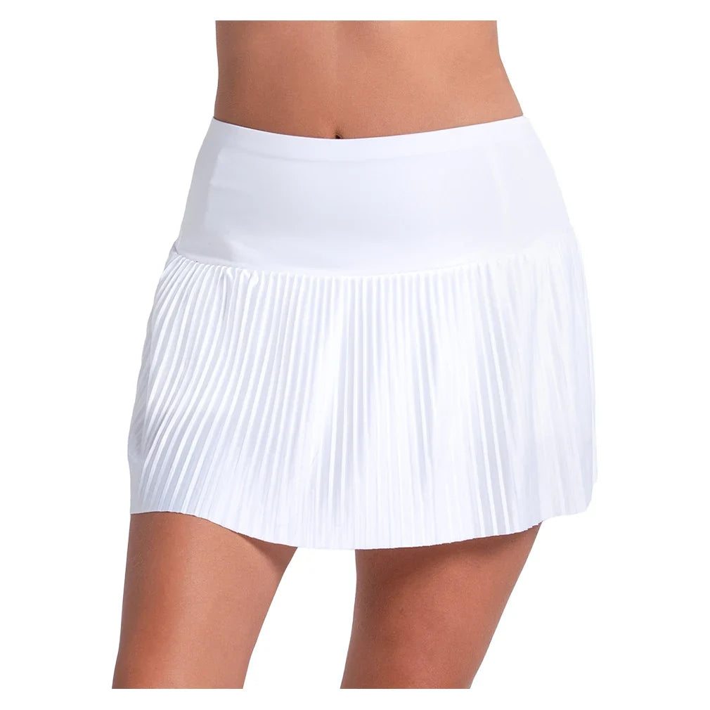 Women's Tempo Pleated Tennis Skort-Apparel-Lucky In Love-CB835-110-708333Tennis Express
