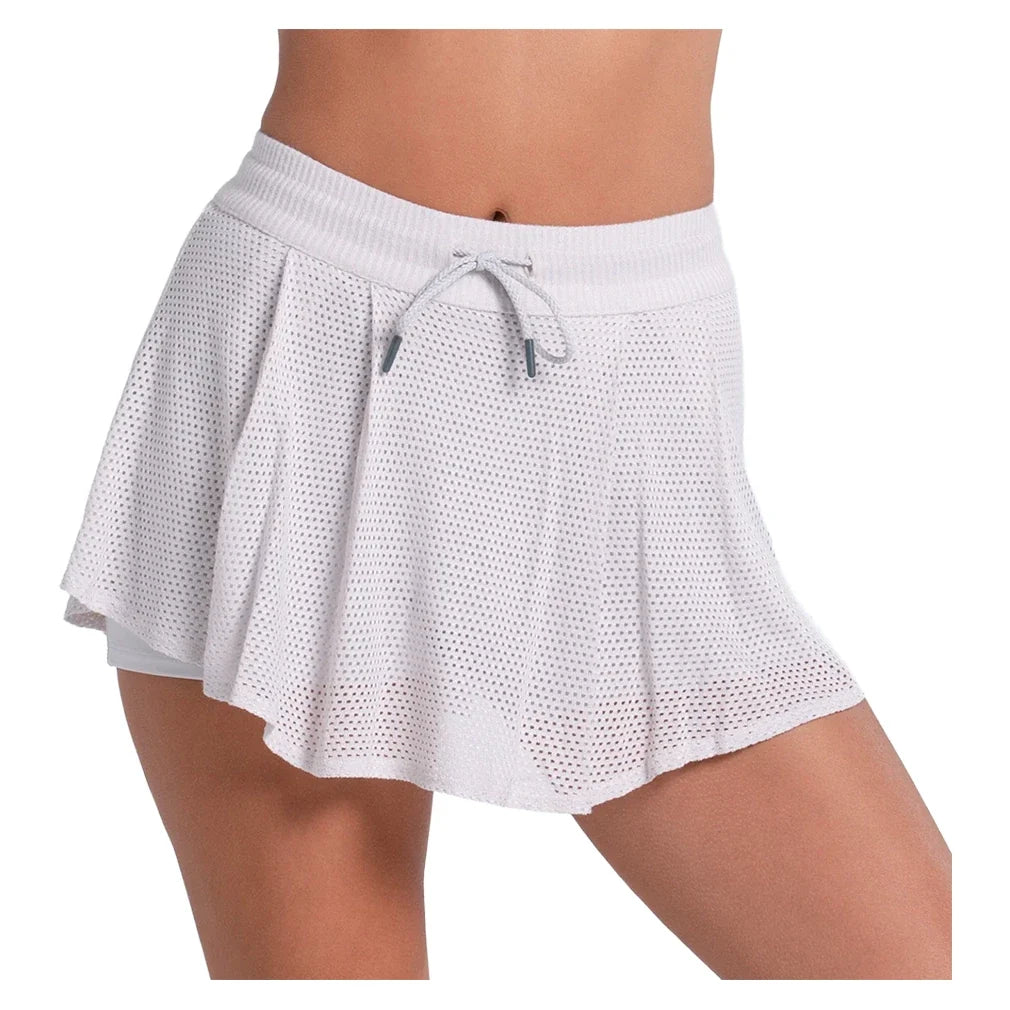 Women's High Waist Lucky Break Tennis Skort,Apparel,Lucky In Love,220 Birch,XS,Tennis Express,CB839-U26-220