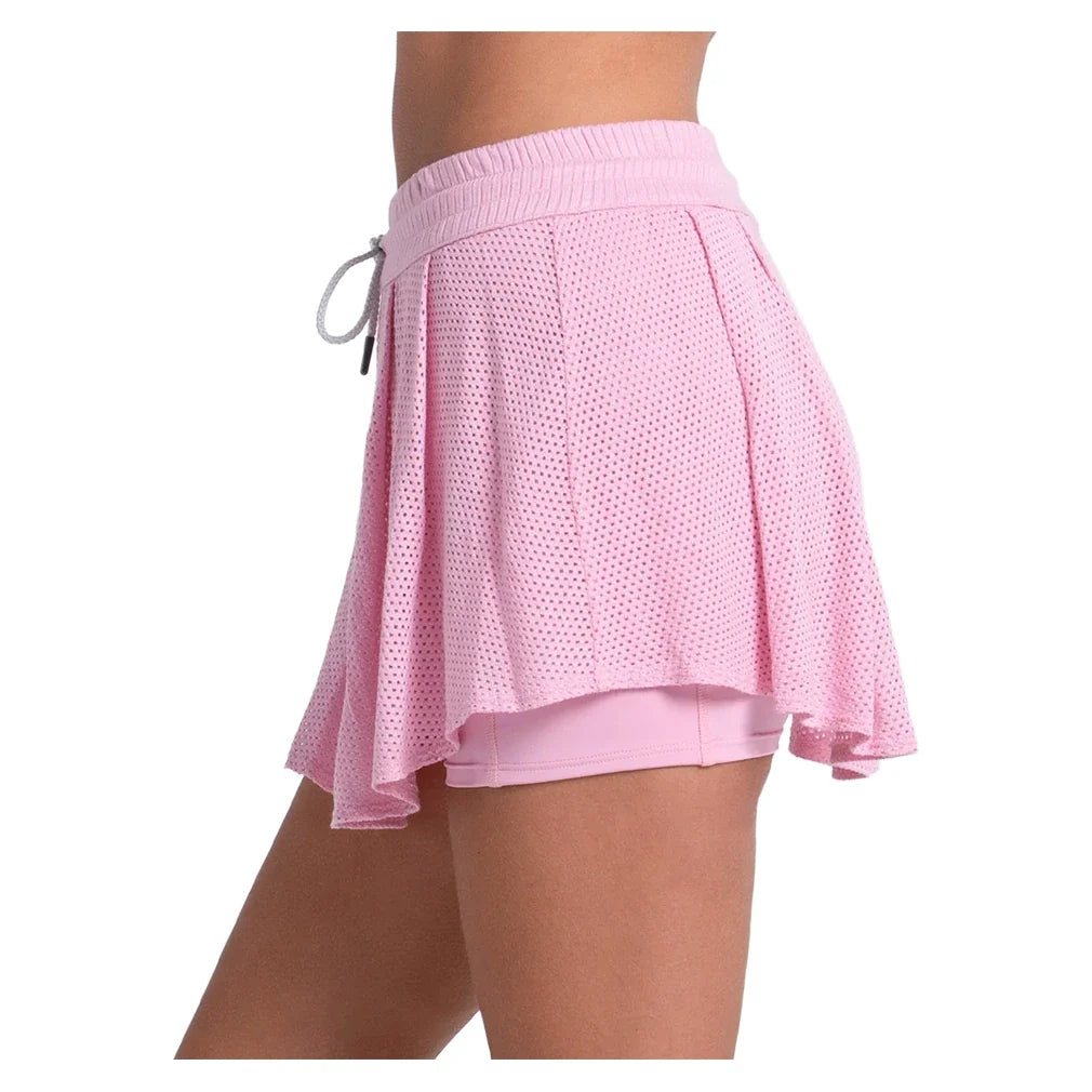 Women's High Waist Lucky Break Tennis Skort,Apparel,Lucky In Love,,,Tennis Express,CB839-U26-679-1