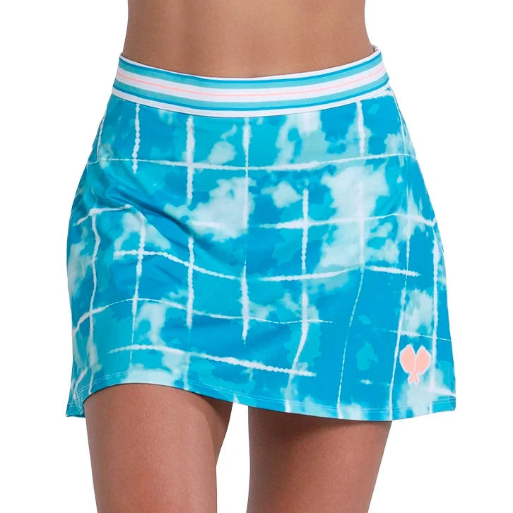 Women's Wave Rider Pickleball Skort Scuba,Apparel,Lucky In Love,Scuba,XS,Tennis Express,CB840-53F484