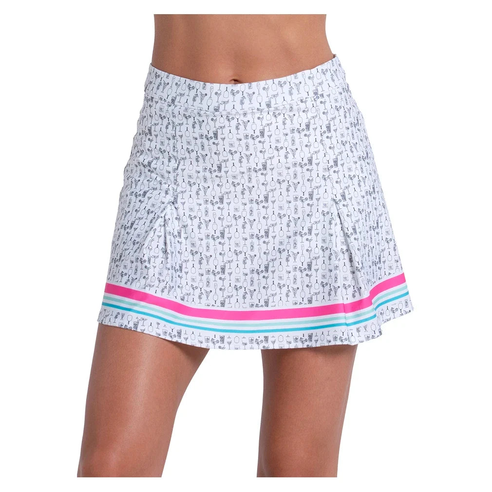 Women's Pickle-Tini Pickleball Skort Multicolor,Apparel,Lucky In Love,Multicolor,XS,Tennis Express,CB845-16G955
