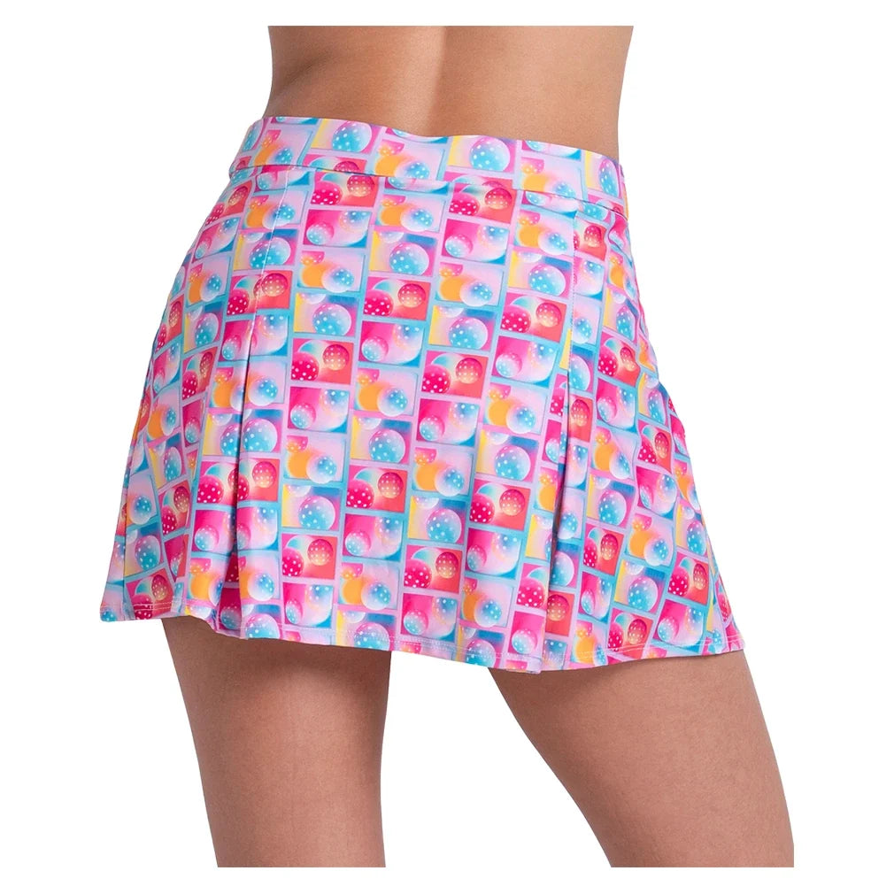 Women's Pickleball Skort Multicolor,Apparel,Lucky In Love,,,Tennis Express,CB851-11G955-2