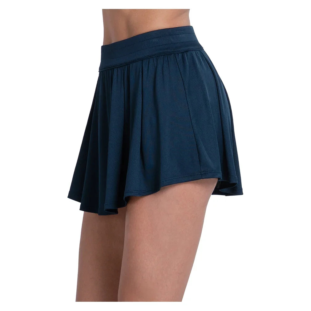 Women's High Waist Court Tennis Skort-Apparel-Lucky In Love-CB854-401-1-Tennis Express