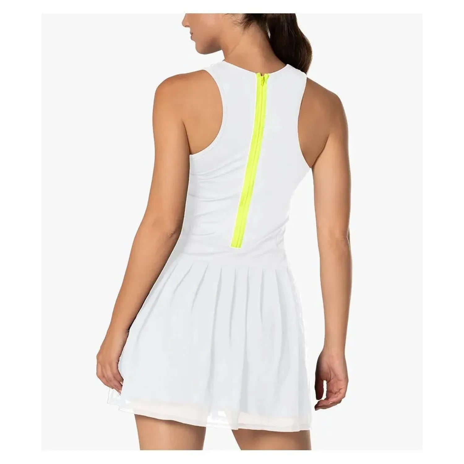 Women's Next Level Tennis Dress-Apparel-Lucky In Love-CD29-B-w-4-Tennis Express
