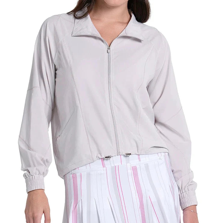 Women's Club Tennis Jacket Birch,Apparel,Lucky In Love,Birch,XS,Tennis Express,CJ22-220-1