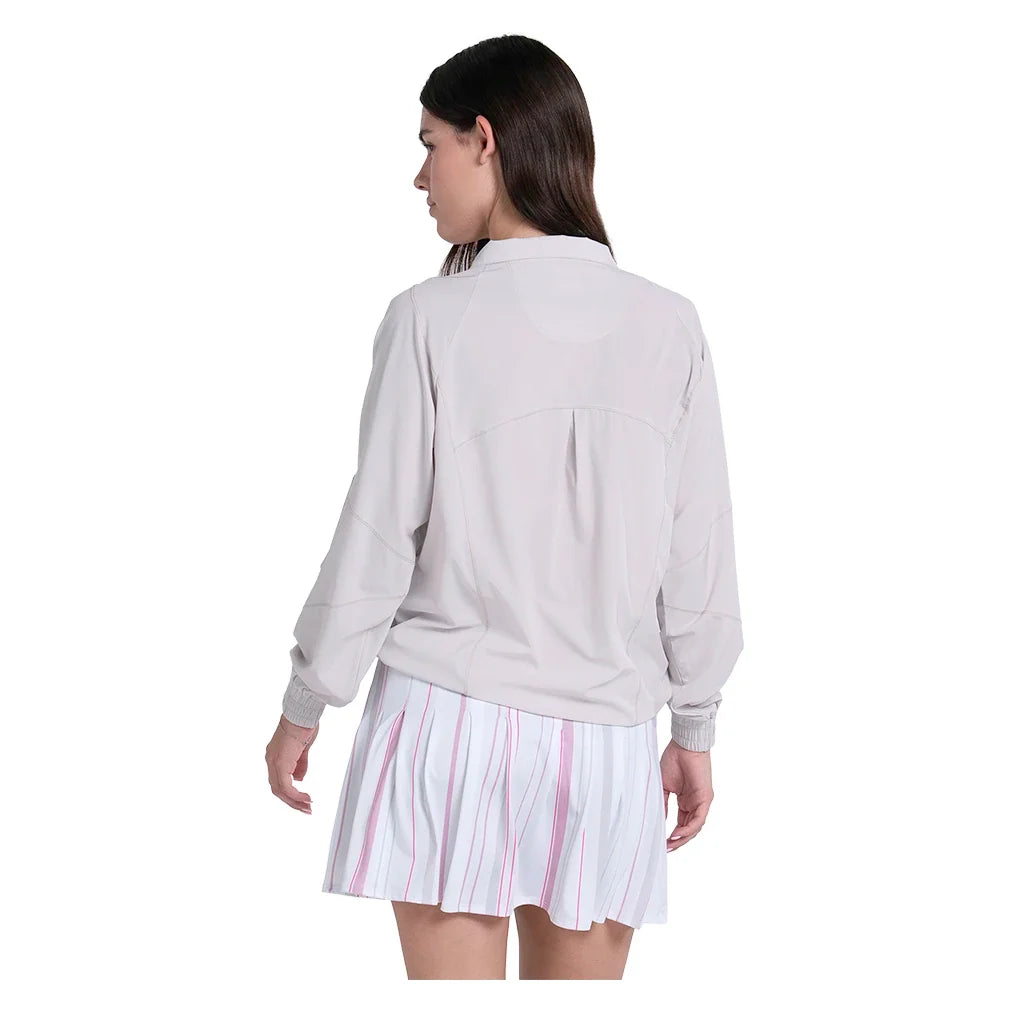 Women's Club Tennis Jacket Birch,Apparel,Lucky In Love,,,Tennis Express,CJ22-220-4