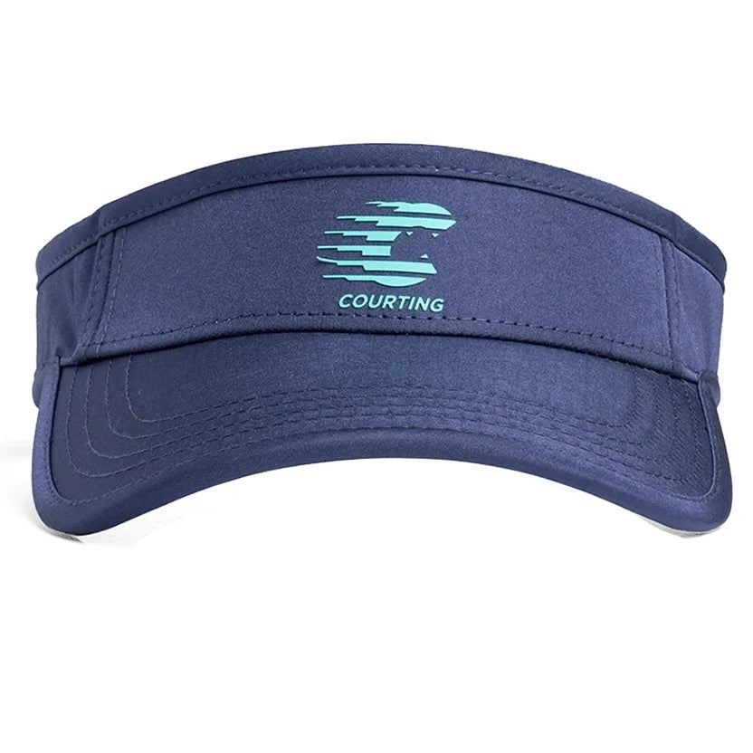 Women's Sporty Tennis Visor Navy,Apparel,Courting,Navy,One Size,Tennis Express,CMSS26VS-SPO-NVYB
