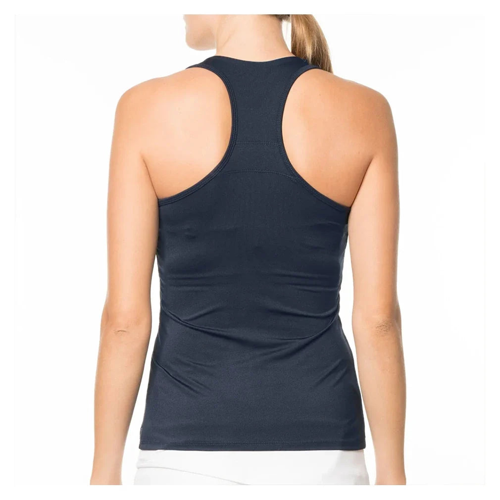 Women's V-Neck Tennis Tank with Bra,Apparel,Lucky In Love,,,Tennis Express,CT60-B-N2