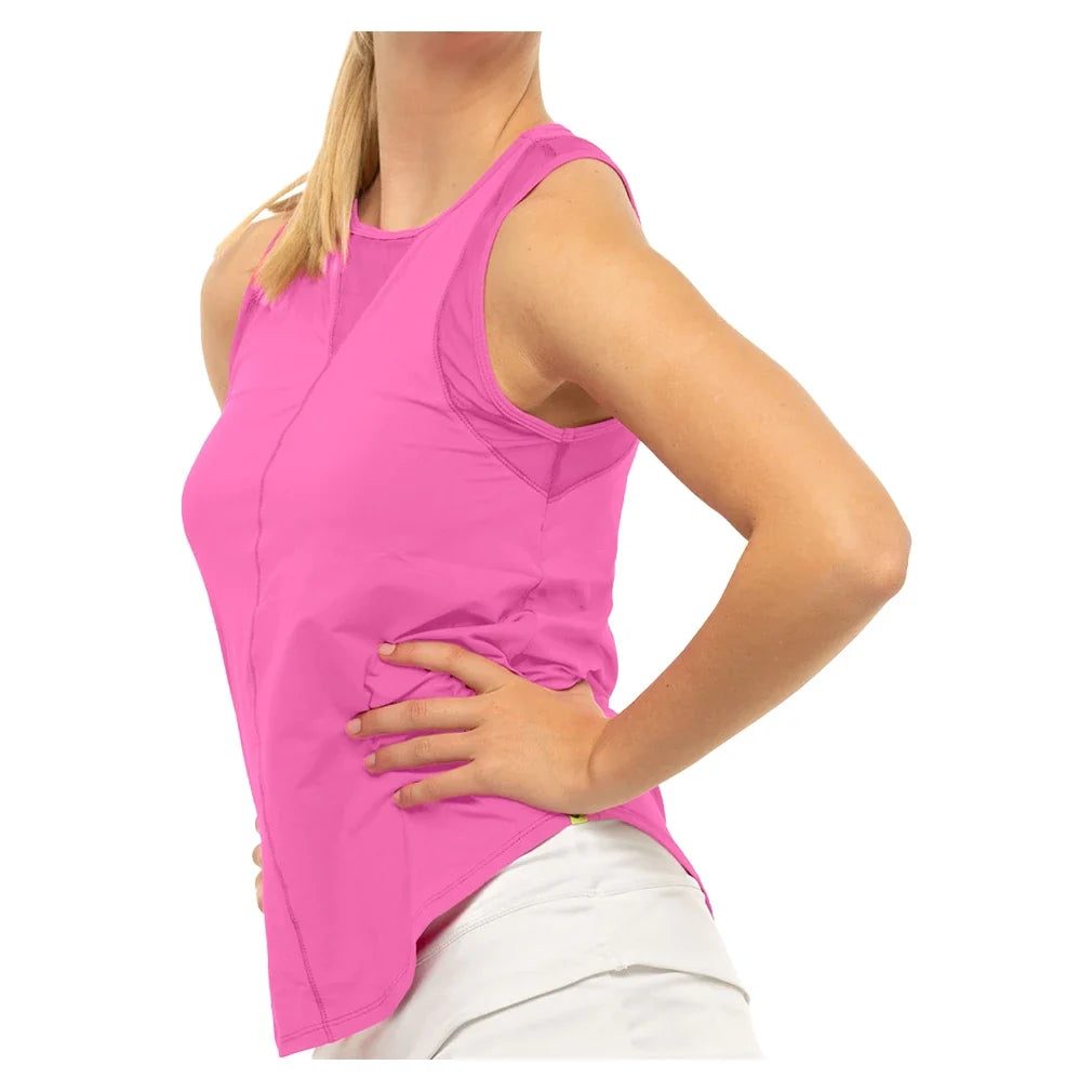 Women's LUV Chill Out Tennis Tank,Apparel,Lucky In Love,,,Tennis Express,CT909-695-1