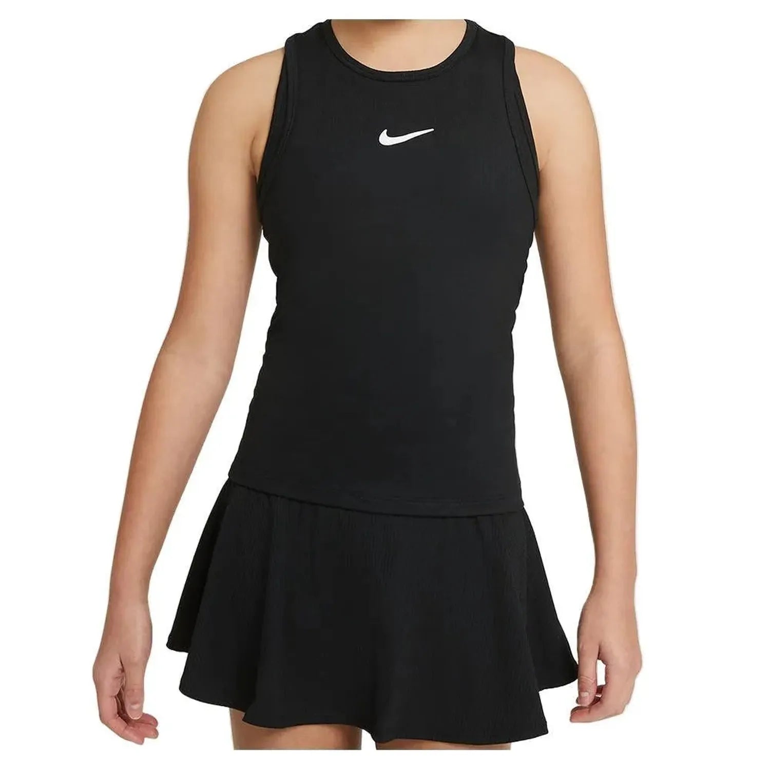Girls' Court Dri-FIT Victory Tennis Tank-Apparel-Nike-CV7573-010-1-Tennis Express