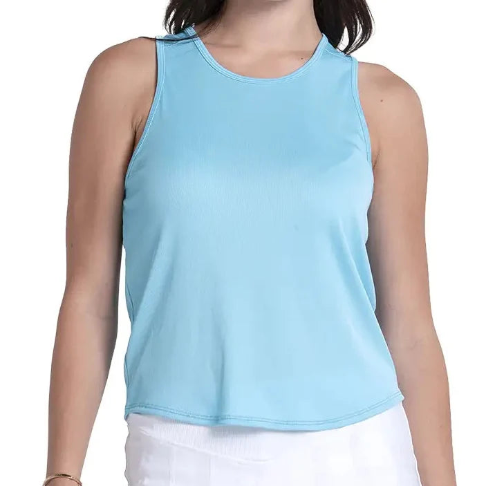Women's Court Drip Tennis Tank Brusette,Apparel,Lucky In Love,Brusette,XS,Tennis Express,CX156-459-3