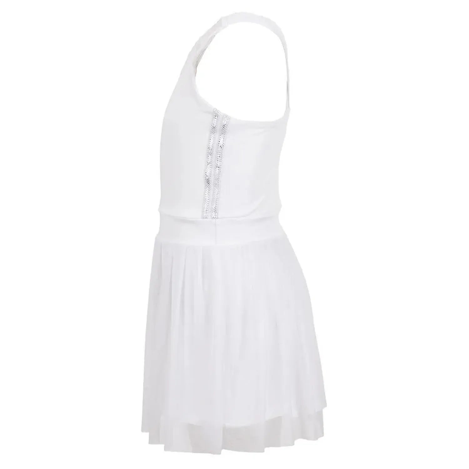 Girls' Game Time Tennis Dress-Apparel-Lucky In Love-D16-BF21-110-2-Tennis Express