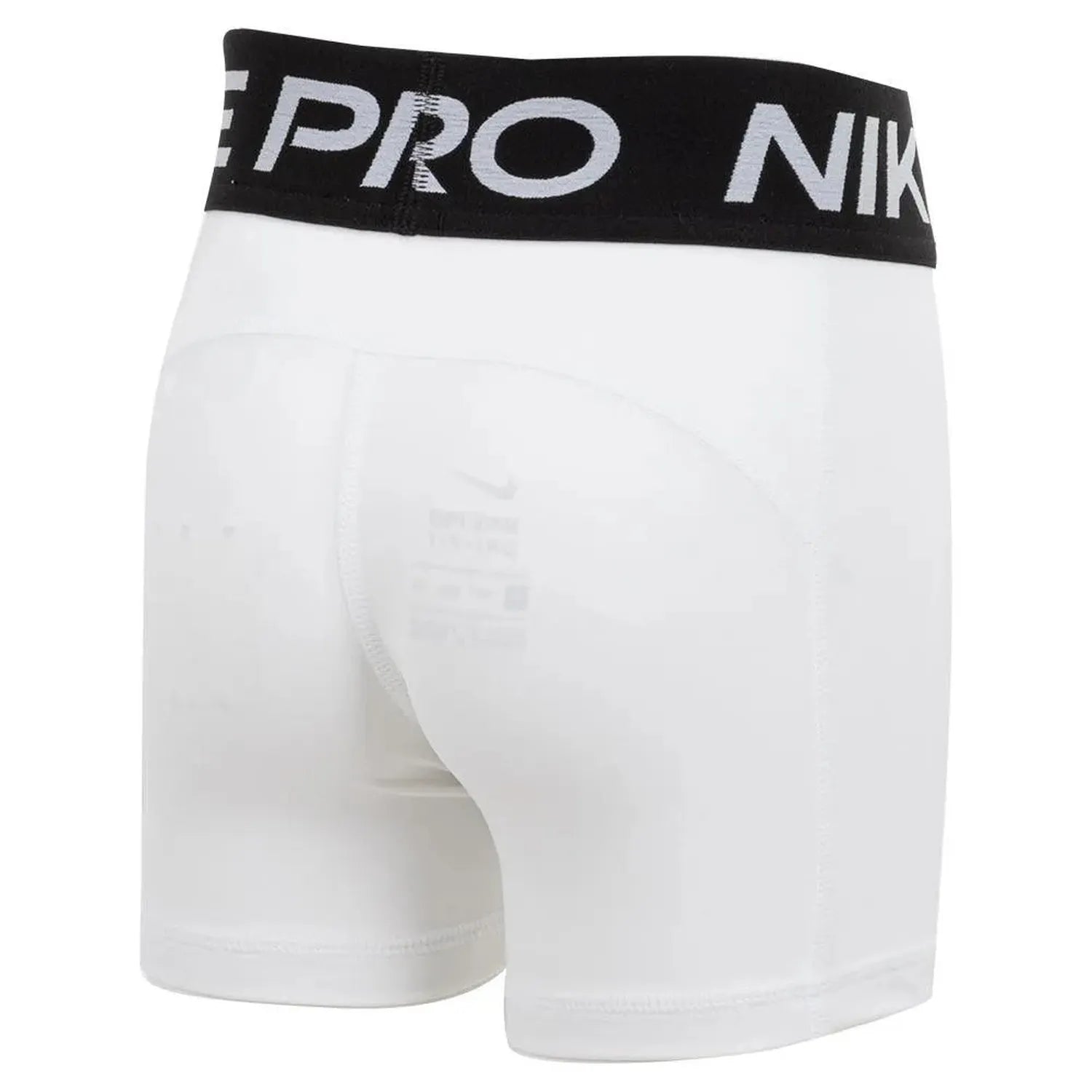Girls' Pro Training Shorts White and Pure Platinum-Apparel-Nike-DA1033-100U21-1-Tennis Express