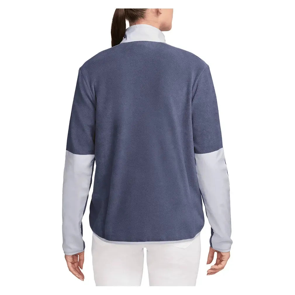 Women's Therma-FIT Victory Long-Sleeve 1/2-Zip Tennis Top Sanded Purple and Ghost-Apparel-Nike-DA3236-508H25-1-Tennis Express