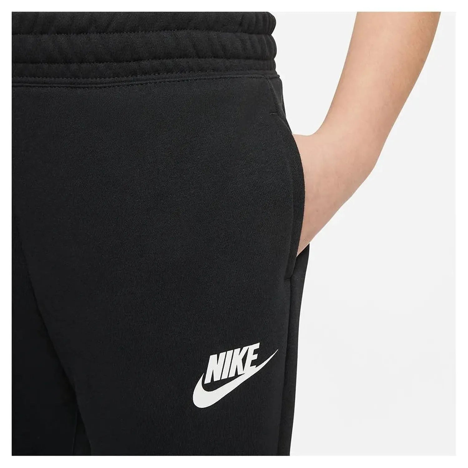 Girls' Sportswear Club French Terry Pants-Apparel-Nike-DC7211-010-2-Tennis Express