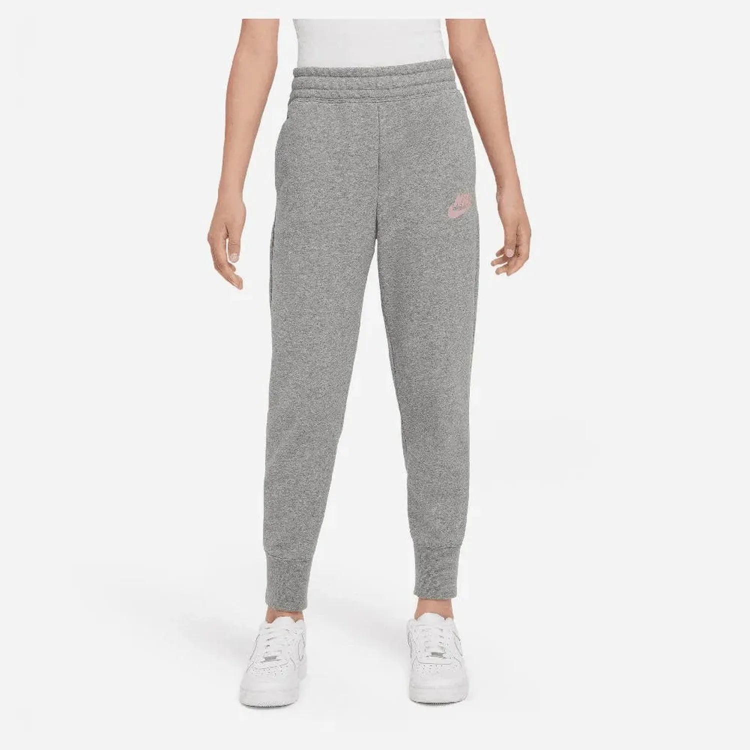 Girls' Sportswear Club French Terry Pants-Apparel-Nike-DC7211-093-4-Tennis Express