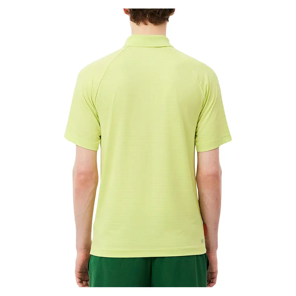 Men's Roland Garros Players Tennis Polo,Apparel,Lacoste,,,Tennis Express,DH0333-BIC-4