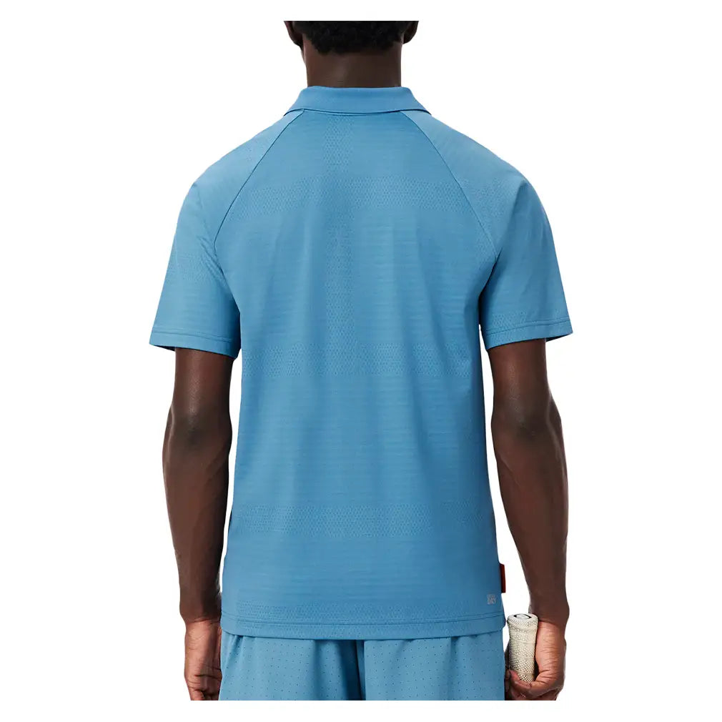 Men's Roland Garros Players Tennis Polo,Apparel,Lacoste,,,Tennis Express,DH0333-JBK-4