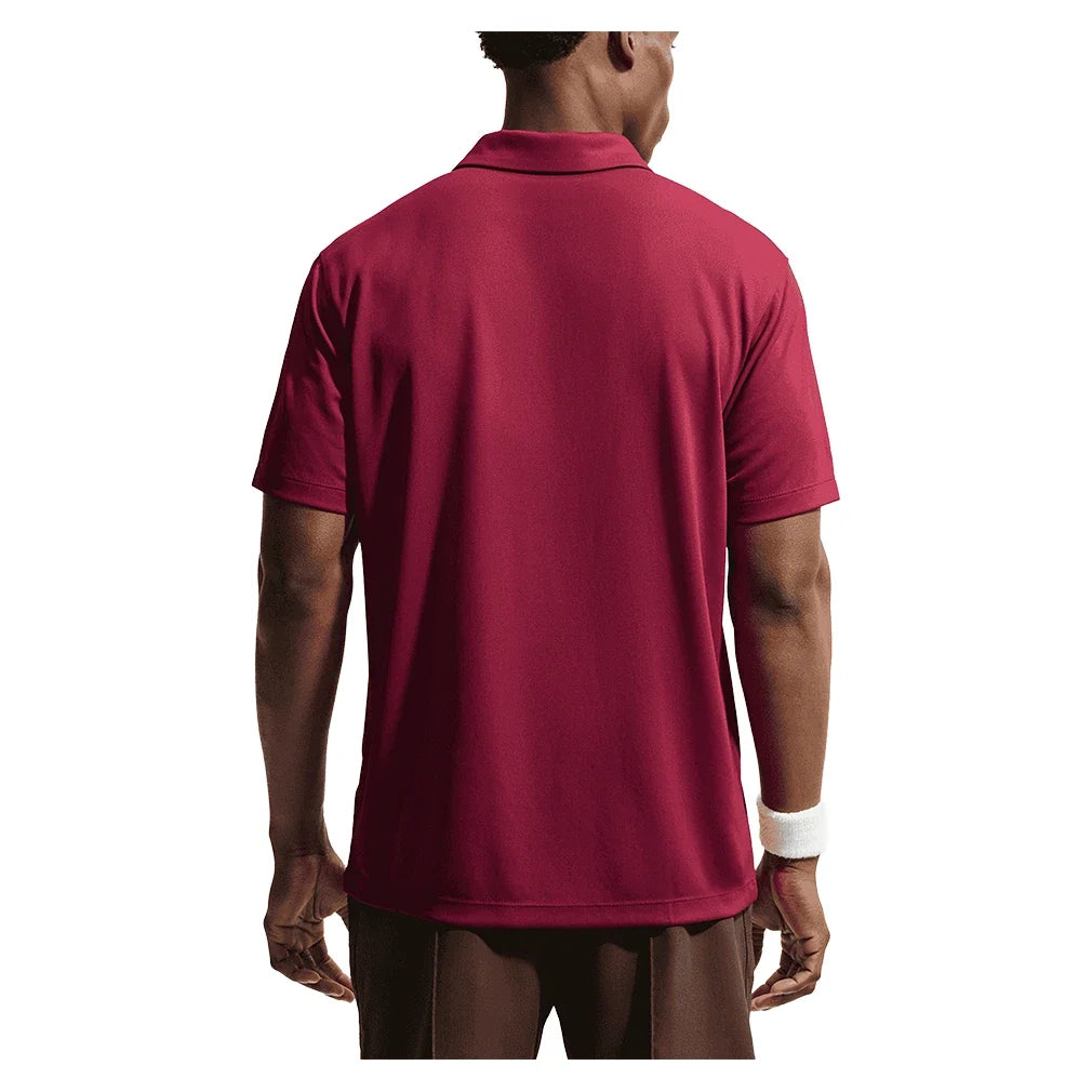 Men's Court Dri-FIT Solid Tennis Polo,Apparel,Nike,,,Tennis Express,DH0857-677_1